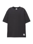 Pull&Bear T-Shirt anthrazit/weiß