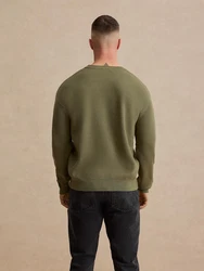 DAN FOX APPAREL Pullover 'Carlo' oliv