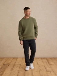DAN FOX APPAREL Pullover 'Carlo' oliv