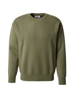 DAN FOX APPAREL Pullover 'Carlo' oliv DAN FOX APPAREL Pullover 'Carlo' oliv