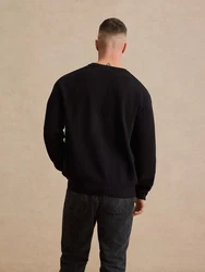 DAN FOX APPAREL Pullover 'Carlo' schwarz