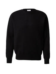 DAN FOX APPAREL Pullover 'Carlo' schwarz