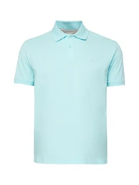 Poloshirt aqua