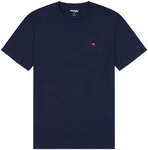 WRANGLER Shirt SIGN OFF navy / rot / weiß