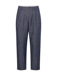 Bundfaltenhose anthrazit / graumeliert