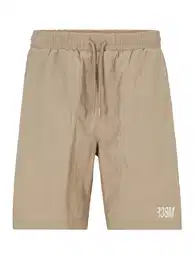 Shorts Jakob dunkelbeige / wei