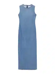 Šaty modrá džínovina