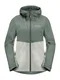 JACK WOLFSKIN Zunanja jakna 'Weiltal'  zelena / pastelno zelena