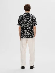 SELECTED HOMME Hemd schwarz/weiß