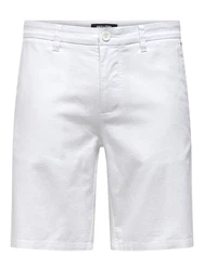 Only & Sons Shorts 'Mark' weiß