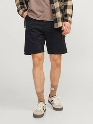 JACK & JONES Shorts JJTony JJCarpenter black denim