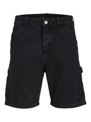 JACK & JONES Shorts JJTony JJCarpenter black denim
