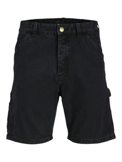 JACK & JONES Shorts JJTony JJCarpenter black denim JACK & JONES Shorts JJTony JJCarpenter black denim