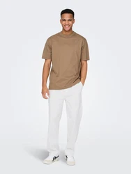 ONLY & SONS Stoffhose Sinus weiß