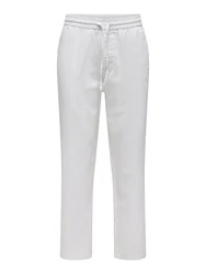 ONLY & SONS Stoffhose Sinus weiß