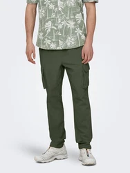 Only & Sons Hose LINUS (1-tlg) oliv