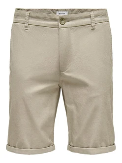 Only & Sons Shorts 'Peter Dobby' taupe Only & Sons Shorts 'Peter Dobby' taupe
