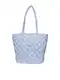 PIECES Shopper torba 'NIONA' mornarsko plava / svijetloplava / bijela PIECES Shopper torba 'NIONA' mornarsko plava / svijetloplava / bijela