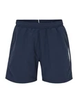 BOSS Badeshorts Dolphin dunkelblau/weiß