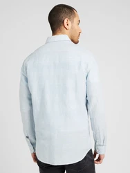 GARCIA Hemd Langarmhemd hellblau