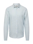 GARCIA Hemd Langarmhemd hellblau