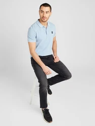 Garcia Poloshirt T-Shirt hellblau