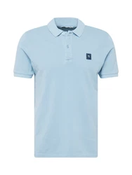 Garcia Poloshirt T-Shirt hellblau