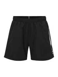 BOSS Badeshorts Dolphin schwarz/weiß