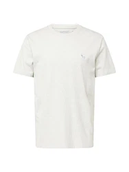 Abercrombie & Fitch T-Shirt graumeliert/weiß