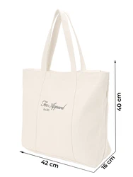 DAN FOX APPAREL Shopper 'Joris' schwarz/offwhite