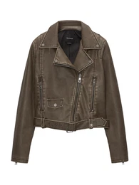 Přechodná bunda hnědá