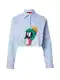 MAX&Co. Bluza 'PAT'  opal / zelena / rdeča / bela