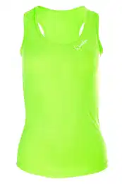 Sportovní top 'AET104' svítivě zelená / bílá
