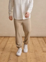DAN FOX APPAREL Hose 'Gino' taupe