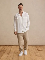 DAN FOX APPAREL Hose 'Gino' taupe
