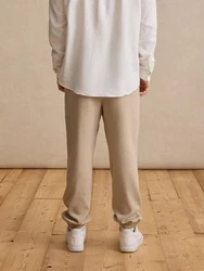 DAN FOX APPAREL Hose 'Gino' taupe