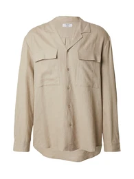 Hemd 'Ruben' taupe
