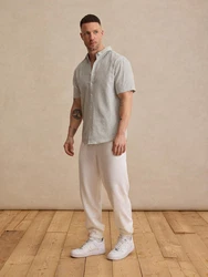DAN FOX APPAREL Hose 'Gino' wollweiß