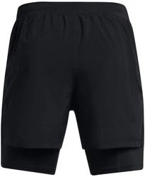 Under Armour Shorts Ua Launch 2-In-1 Shorts schwarz/wei