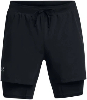 Under Armour Shorts Ua Launch 2-In-1 Shorts schwarz/wei