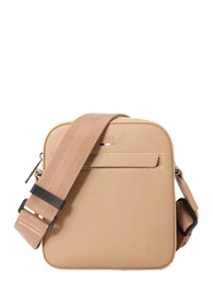 Tasche 'Ray' beige / schwarz / weiß