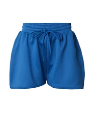 Kalhoty azurová / bílá