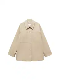 Přechodná bunda béžová