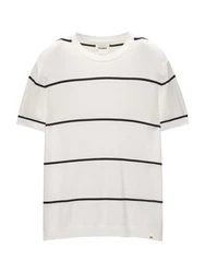 Pull&Bear Pullover schwarz/weiß