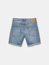 Pull&Bear Shorts blau