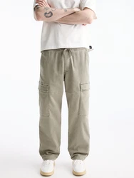 Pull&Bear Hose dunkelbeige