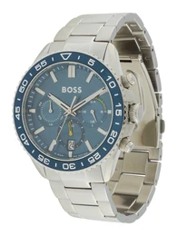 Uhr 'RUNNER' navy / gelb / silber
