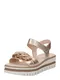 GABOR Sandali  bež / temno bež / zlata