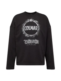 Sweatshirt hellgrau / schwarz