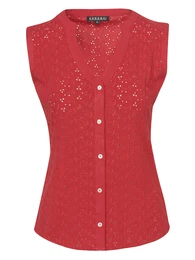 Bluza klasično crvena